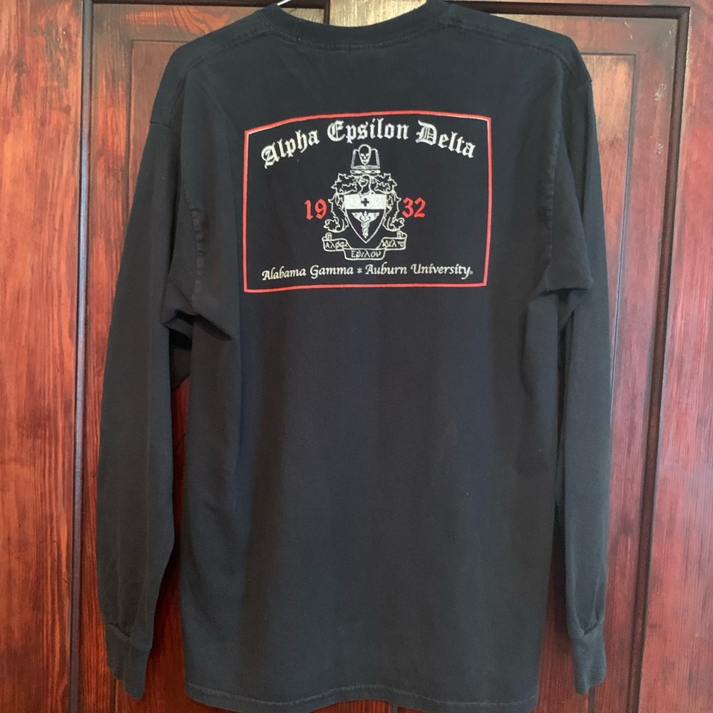 Auburn Alpha Epsilon Delta Sorority T-shirt L GUC